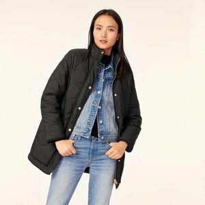 J Crew Women's Quilted Cocoon Jacket